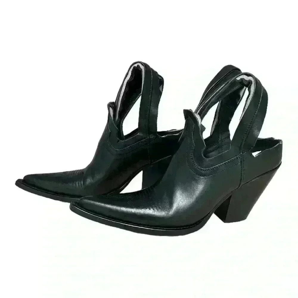 Maison  Martin Margiela Deconstructed Western Boots